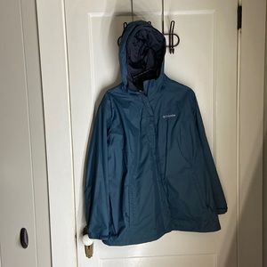 Columbia 1X raincoat